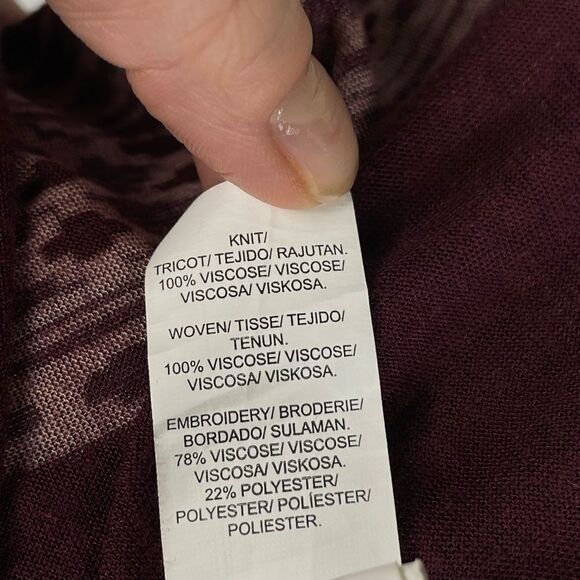 Lucky Brand Lightweight Western Embroidered Blouse - Women’s 2X - Picture 8 of 8